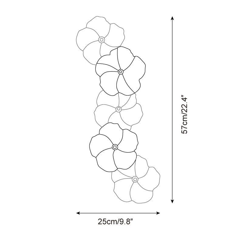 Virelza Flower Wall Lamp 3