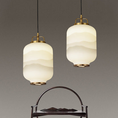 Sleek Glass Hanging Light For Modern Ceiling Fixtures