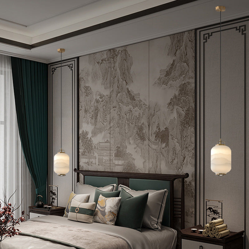 Sleek Glass Hanging Light For Modern Ceiling Fixtures