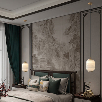 Sleek Glass Hanging Light For Modern Ceiling Fixtures