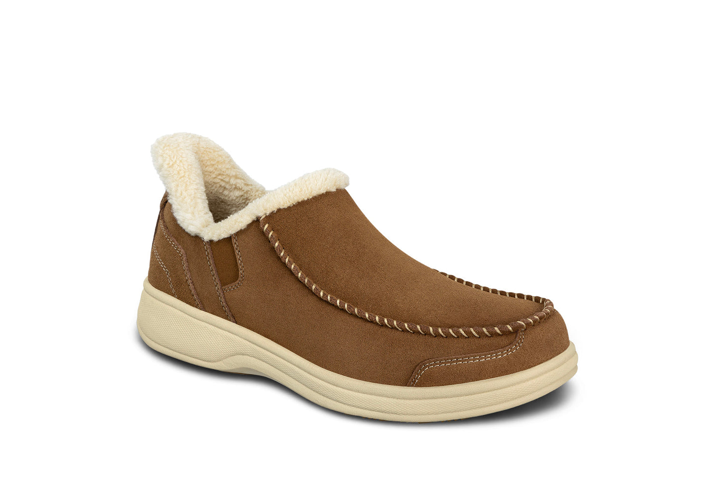 Comfortable Faux Suede Slip On Shoes for Men Women - Lusomart