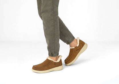 VitoSuede | Cozy Durable Suede Hands-Free Slipper Shoe for Men and Women 1