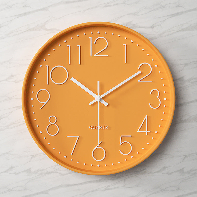 Classic Simple Big White Wall Clock