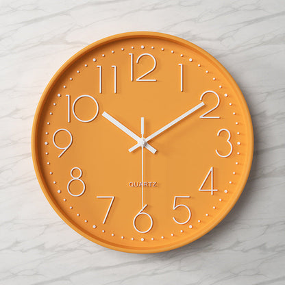 Classic Simple Big White Wall Clock