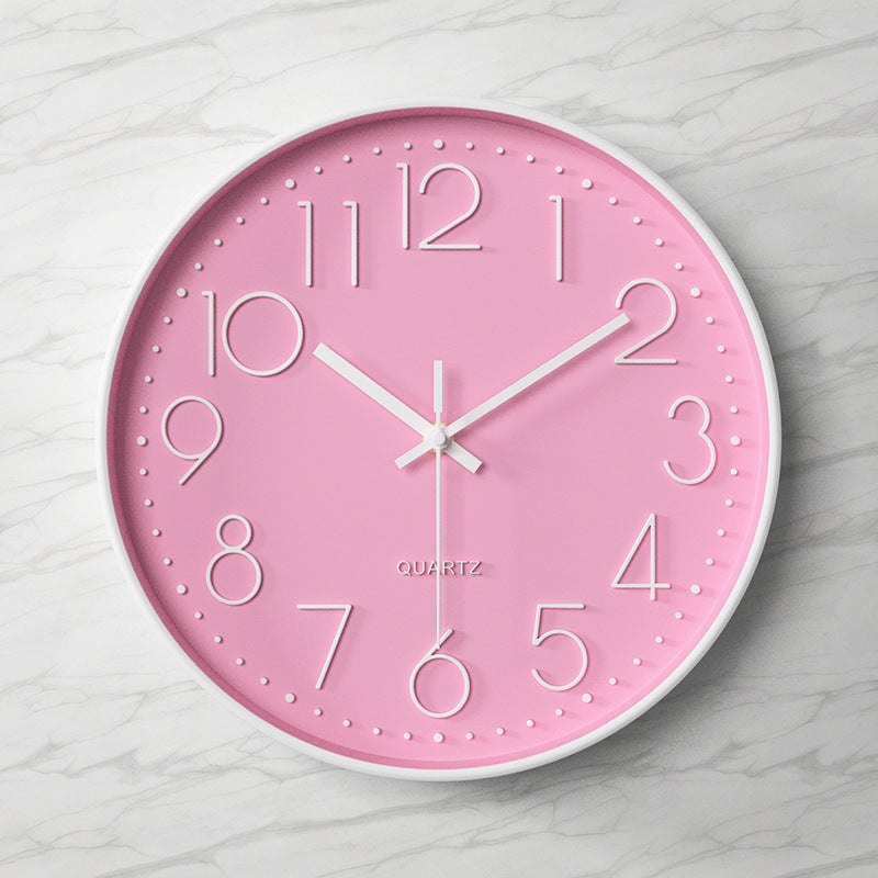 Classic Simple Big White Wall Clock