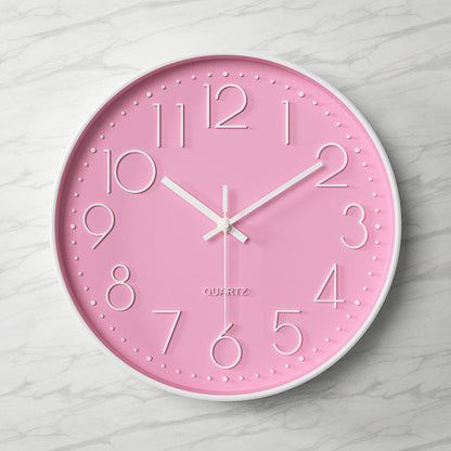 Classic Simple Big White Wall Clock