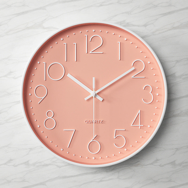 Classic Simple Big White Wall Clock