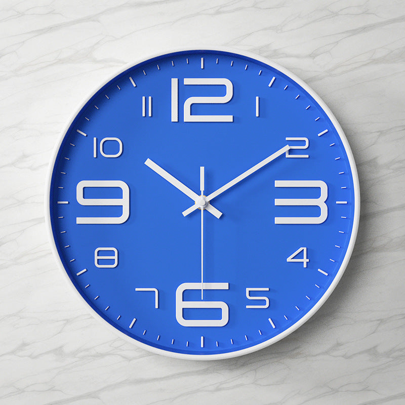 Classic Simple Big White Wall Clock