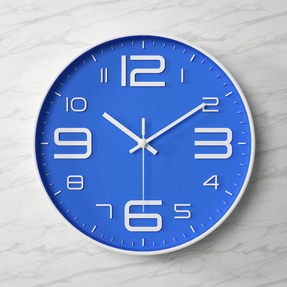 Classic Simple Big White Wall Clock