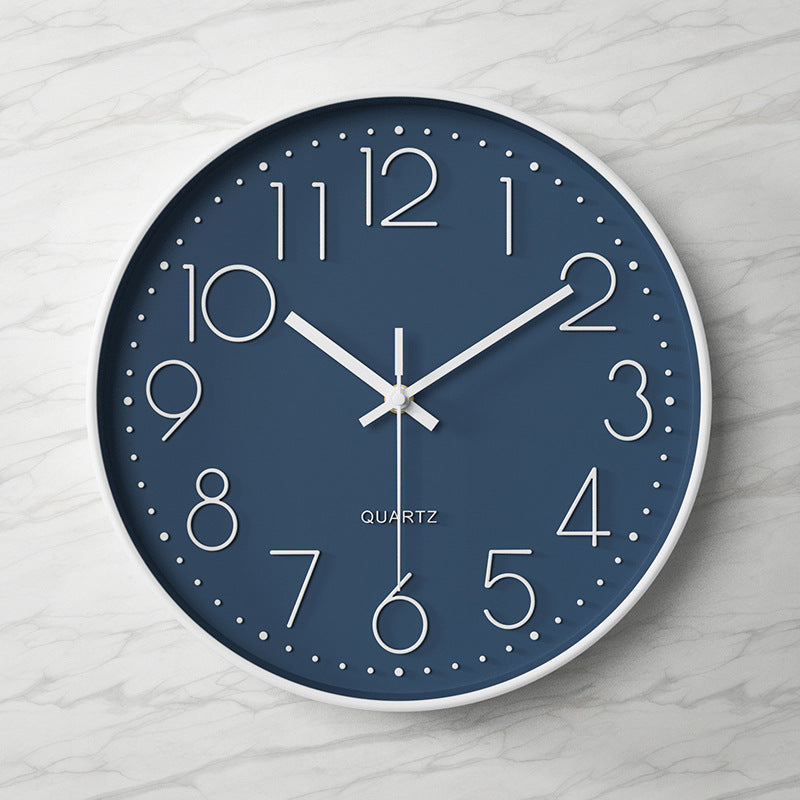 Classic Simple Big White Wall Clock