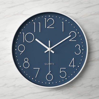 Classic Simple Big White Wall Clock