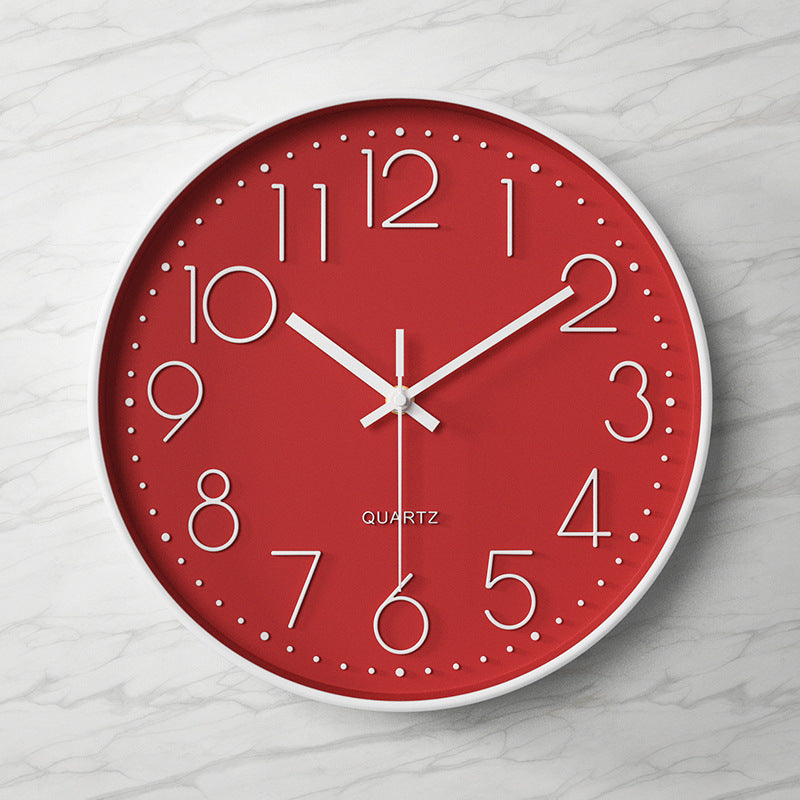 Classic Simple Big White Wall Clock