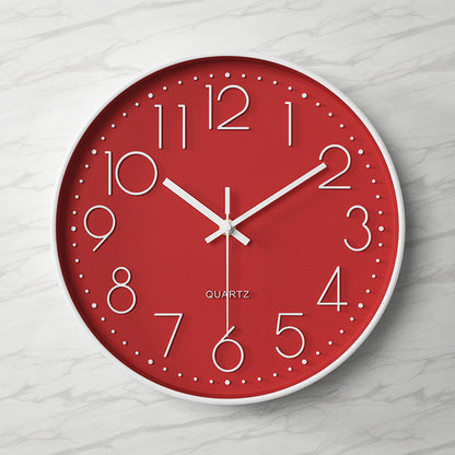 Classic Simple Big White Wall Clock