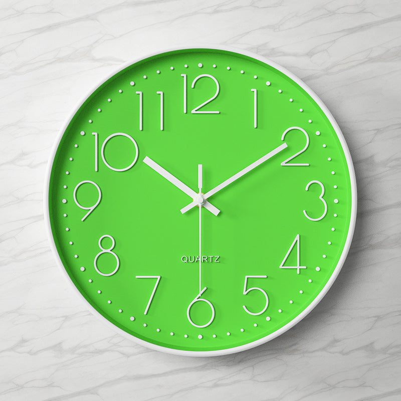 Classic Simple Big White Wall Clock
