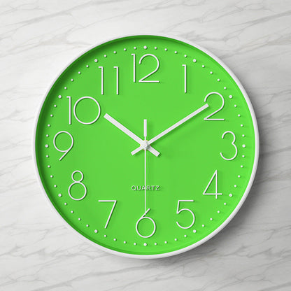 Classic Simple Big White Wall Clock