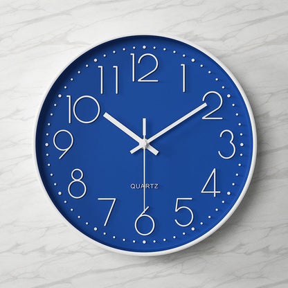 Classic Simple Big White Wall Clock