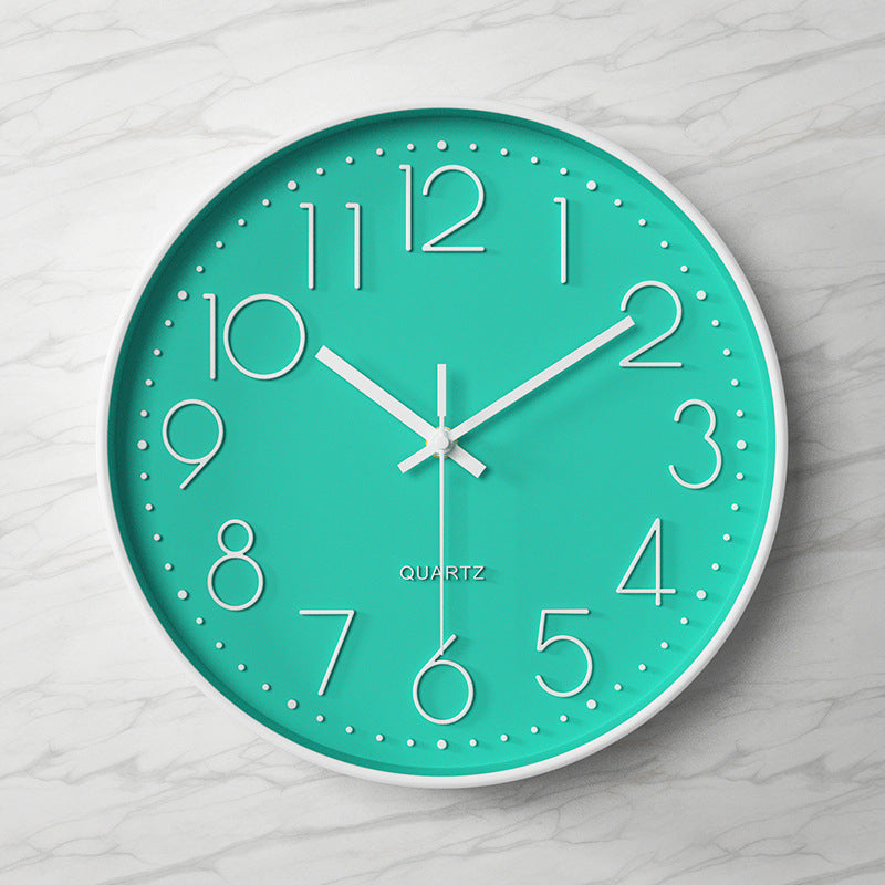 Classic Simple Big White Wall Clock
