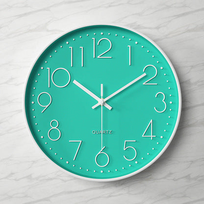 Classic Simple Big White Wall Clock