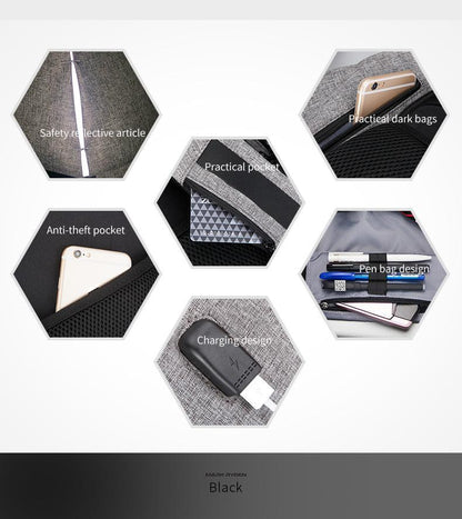 VivoGuard | Stylish Durable Anti-Theft Laptop Backpack 5