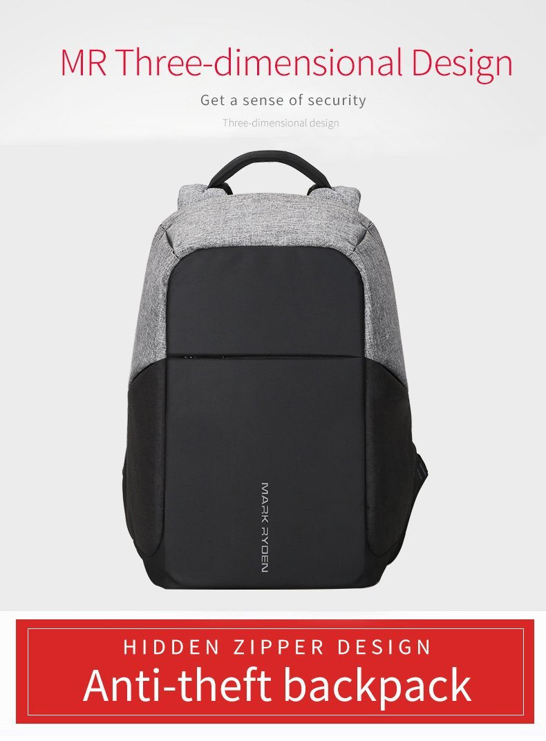 VivoGuard | Stylish Durable Anti-Theft Laptop Backpack 8