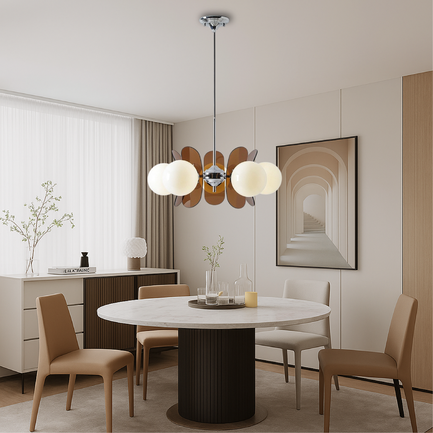 Voltra | Vintage Bauhaus Chandelier for Stylish Homes 3