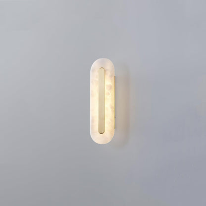 Contemporary Slim Wall Light with Round Design - Lusomart