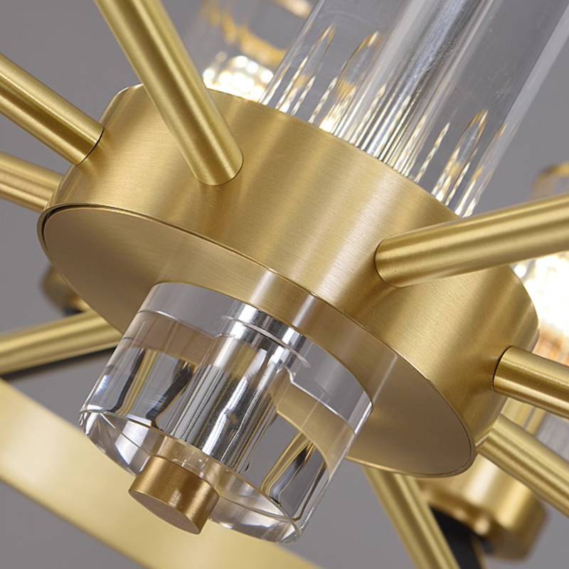 Luxury Crystal Pendant Ceiling Light Fixture