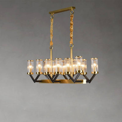 Luxury Crystal Pendant Ceiling Light Fixture