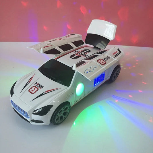Turbo Fast Stunt Car with LED Lights and Sounds - Lusomart