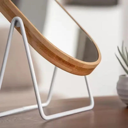 Voss Bamboo Swivel Mirror Inovessa