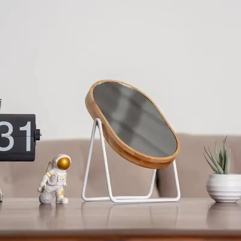 Voss Bamboo Swivel Mirror Inovessa