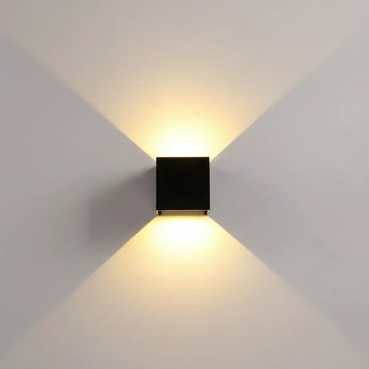 Smart Motion LED Cube Wall Lamp Rechargeable - Lusomart