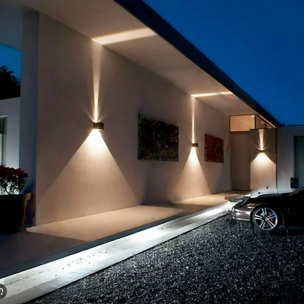 Smart Motion LED Cube Wall Lamp Rechargeable