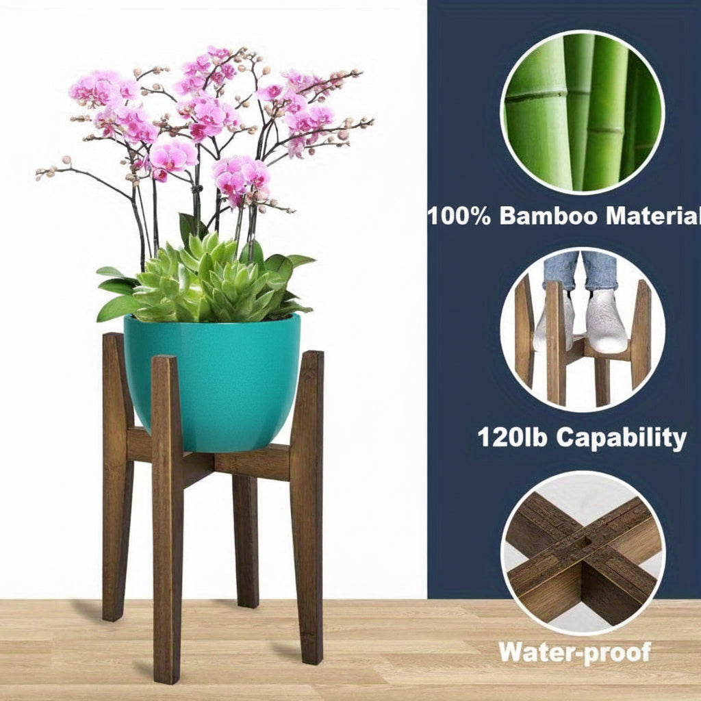 Sturdy Indoor Marble Plant Display Table
