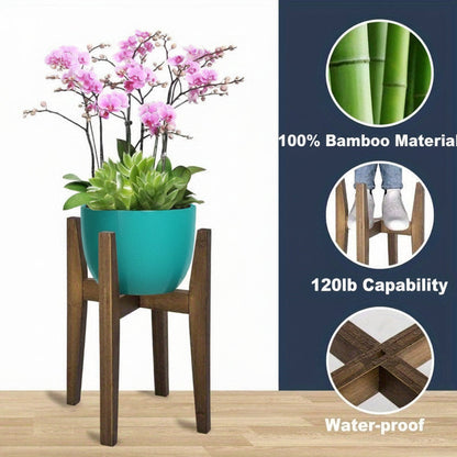 Sturdy Indoor Marble Plant Display Table