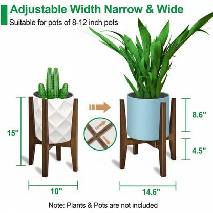 Sturdy Indoor Marble Plant Display Table
