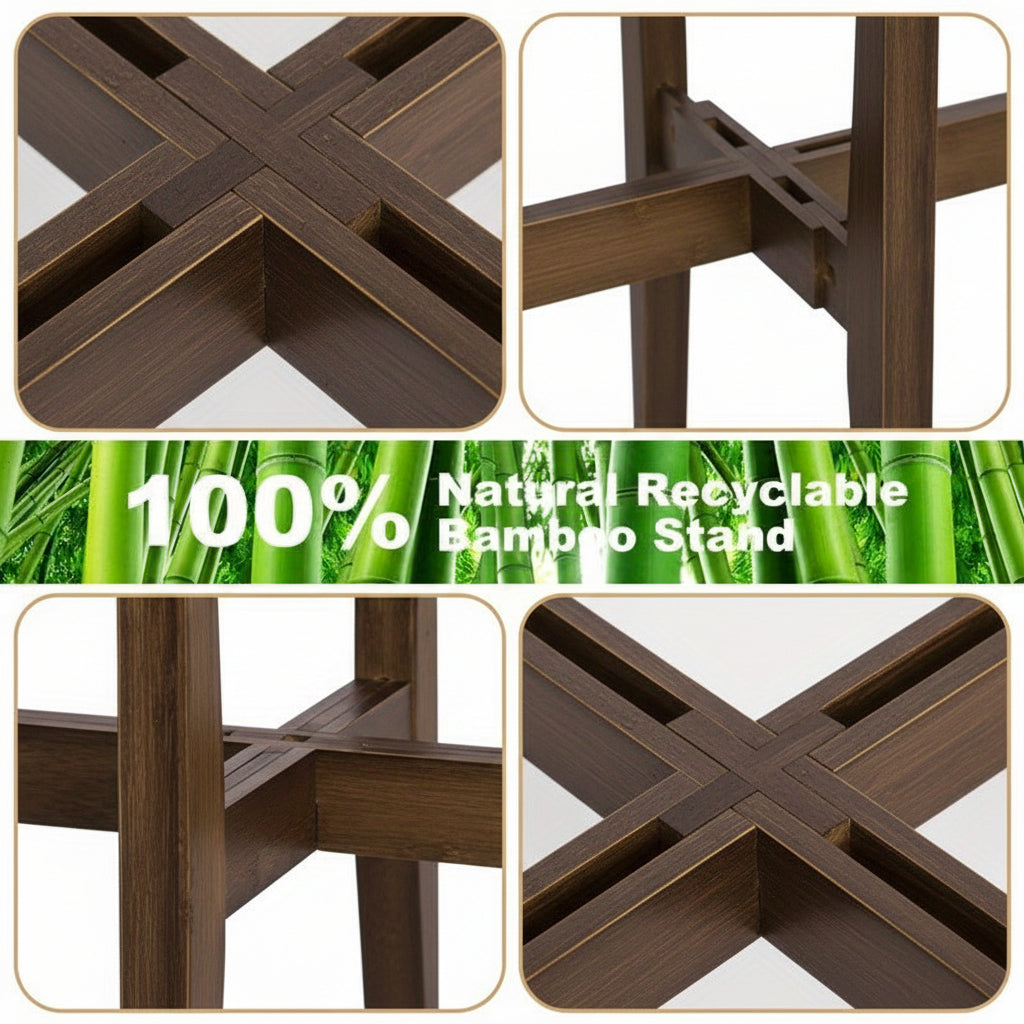 Sturdy Indoor Marble Plant Display Table
