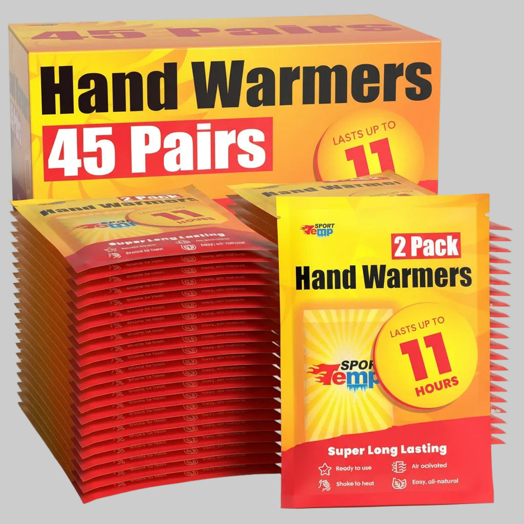 Reusable Hot Hand Warmers for Cold Weather Outdoor Activities - Lusomart