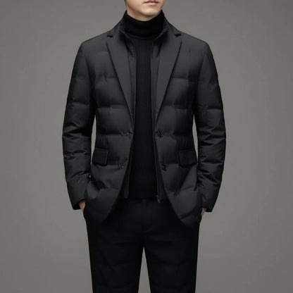 Waterproof Men's Insulated Business Jacket Coat - Lusomart