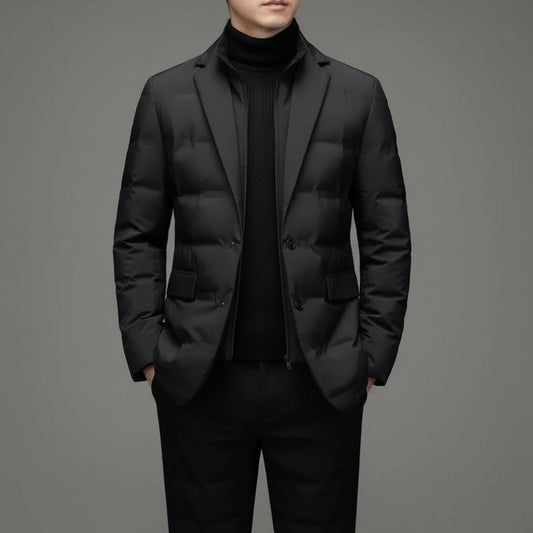 Waterproof Men's Insulated Business Jacket Coat - Lusomart