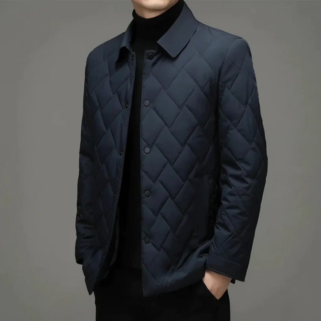 Waterproof Men's Insulated Business Jacket Coat