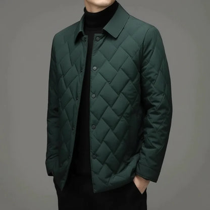 Waterproof Men's Insulated Business Jacket Coat