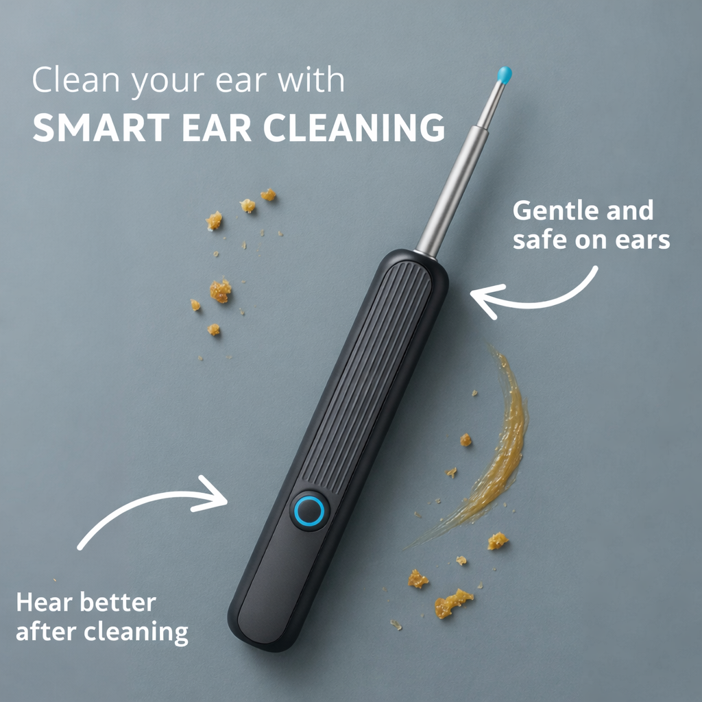 Wireless Ear Scope LED Inspection Camera