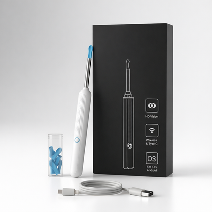 Wireless Ear Scope LED Inspection Camera - Lusomart