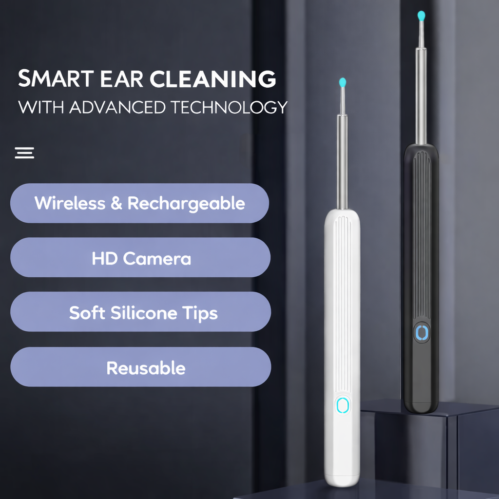 Wireless Ear Scope LED Inspection Camera