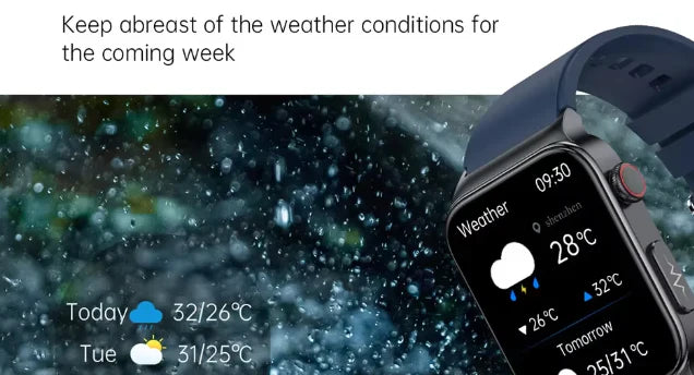 Accurate Blood Sugar Tracking Fitness Smartwatch