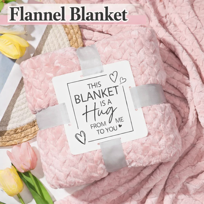 Relaxing Plush Blanket Spa Gift Set for Her