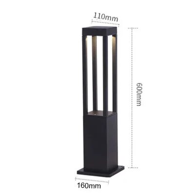 Outdoor Solar Powered Yard Light – Waterproof and Energy Saving