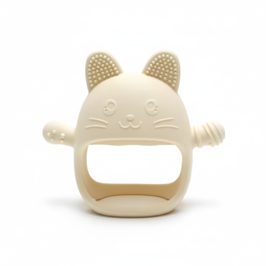 Soft Baby Teething Silicone Mitten Chew Toy