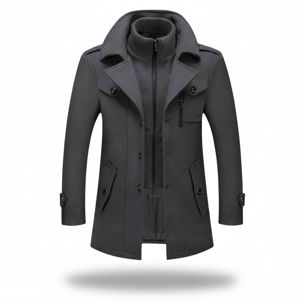 Warm Waterproof Men's Insulated Parka Jacket